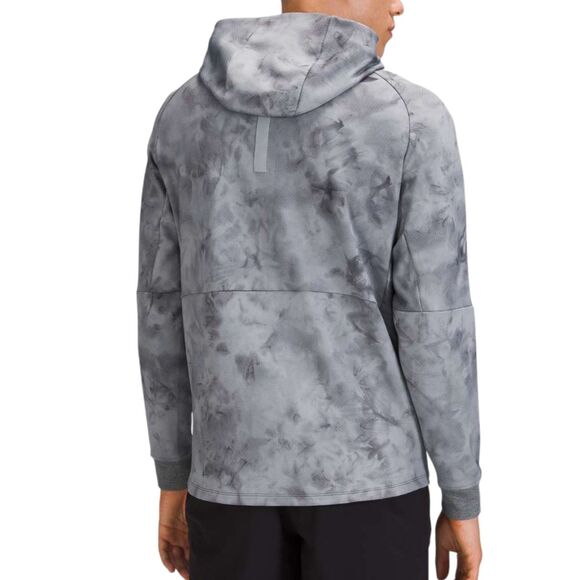 Lululemon Textured Tech Hoodie *Diamond Dye Rhino Grey Anchor - Picture 3 of 9